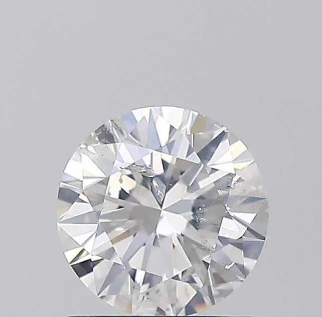 1.00ct Round Natural Diamond (Colour G, Clarity I1, Cut EX, IGI Certified)