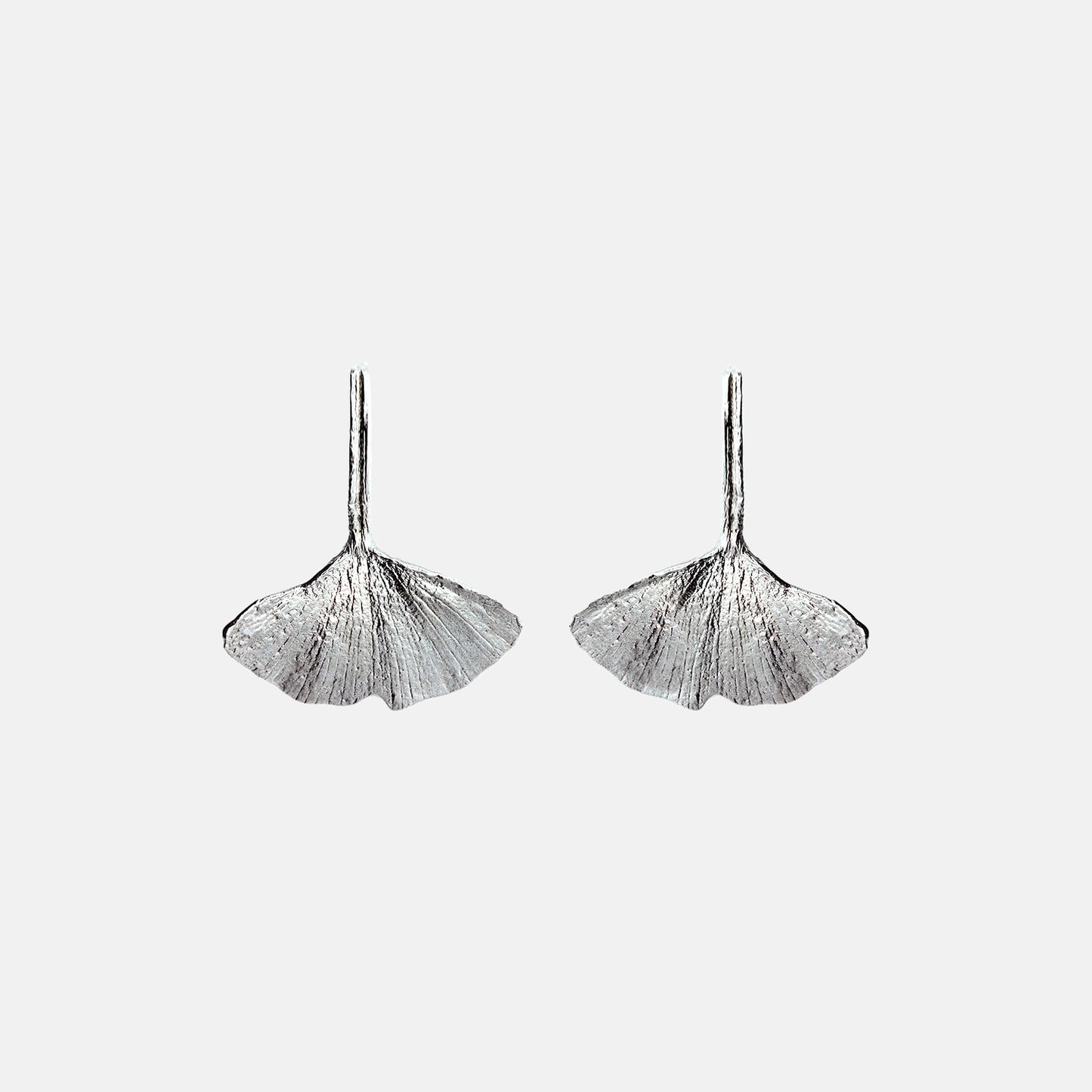 Ginkgo Earring Silver