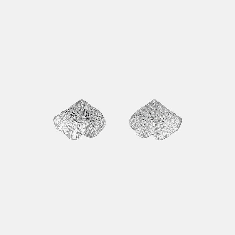 Ginkgo Earring Silver