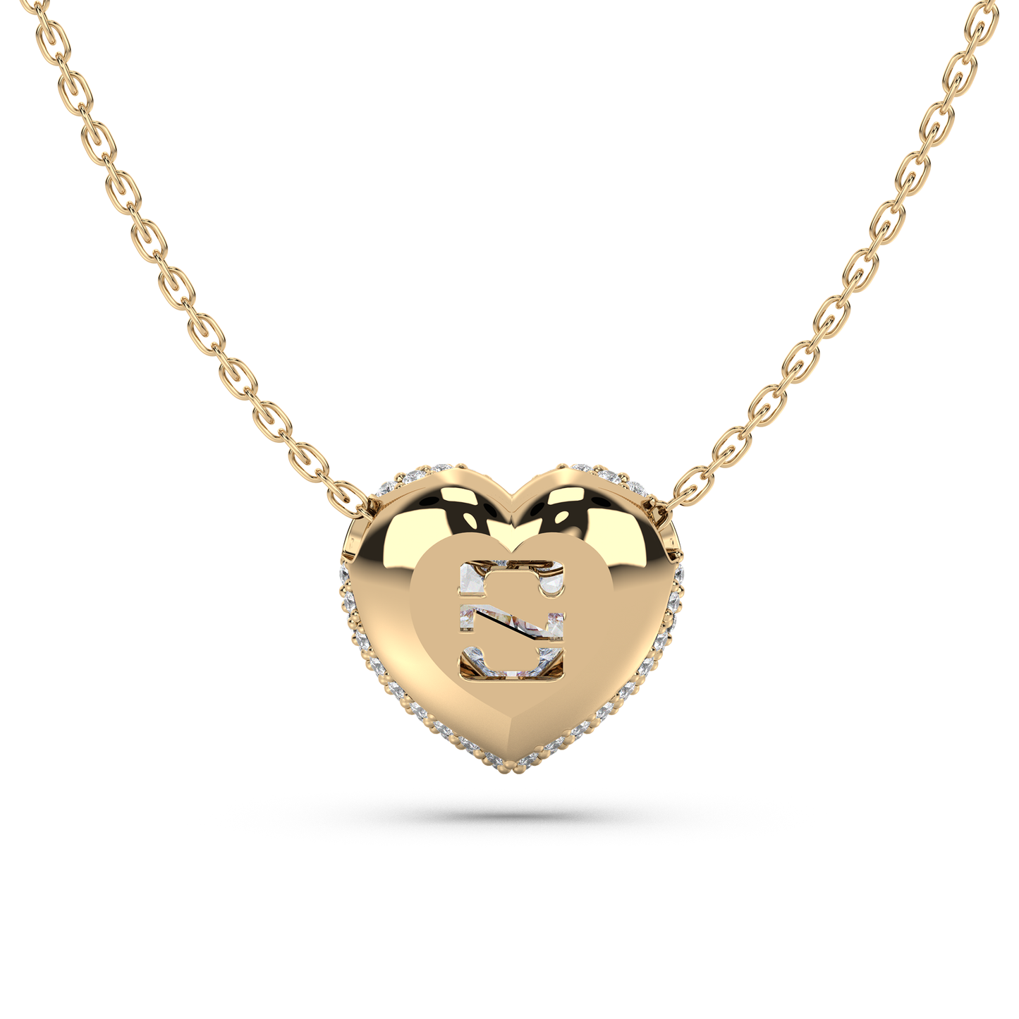 Enduring Love Solitaire Necklace Large - NT JEWELLERS