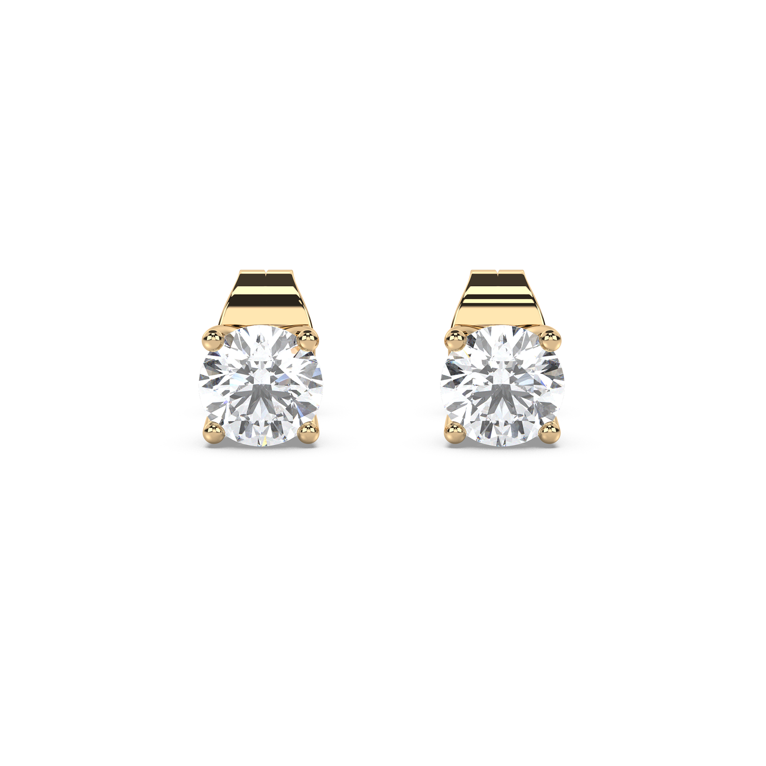 Solitaire Earring Brilliance Round - NT JEWELLERS