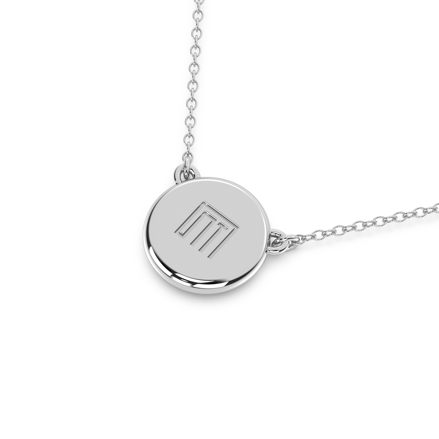 Memoir Buttons - 18K Diamond Necklace