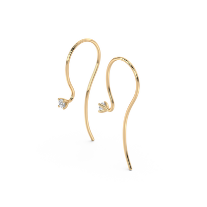 Drop Earrings 18K