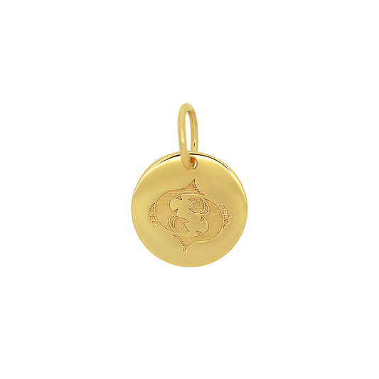 Zodiac Pendant 18K - NT JEWELLERS