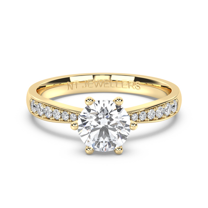 Promise Sculpted Luxe - NT JEWELLERS