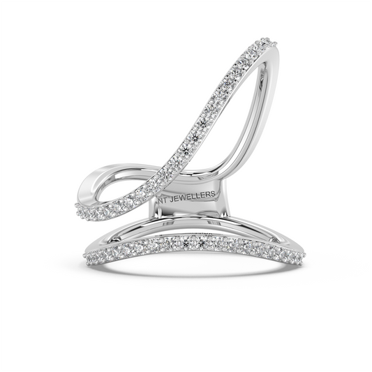 Sway - 18K Diamond Ring